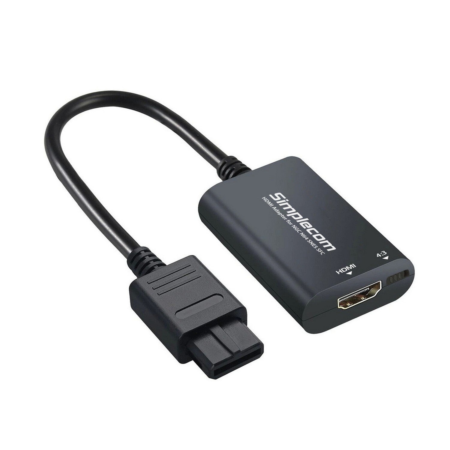 Simplecom CM461 HDMI Adapter Composite AV to HDMI Converter for Nintendo NGC N64 SNES SFC Simplecom CM461 HDMI Adapter Composite AV to HDMI Converter for Nintendo NGC N64 SNES SFC